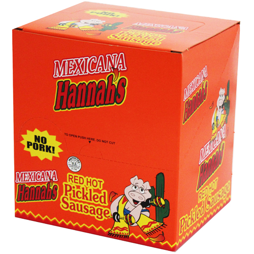 Hannahs Mexicana Red Hot Sausages Made With No Pork